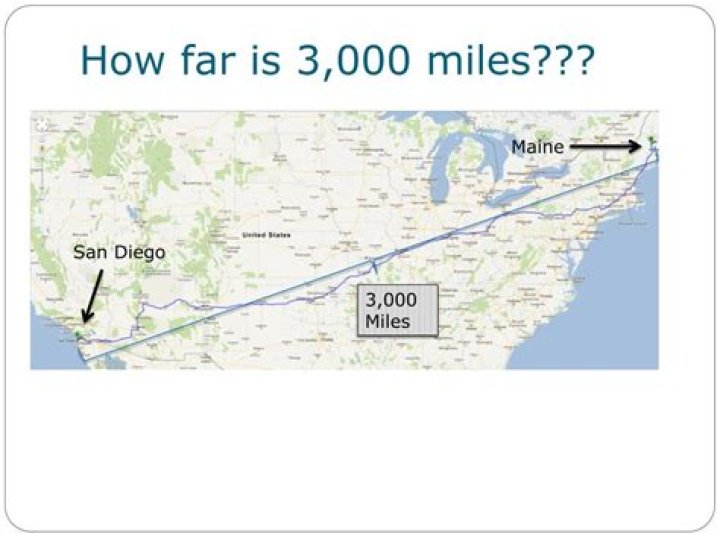 how far is 67 miles