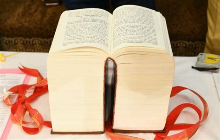 thickest book in the world